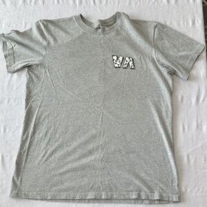 RVCA Light Gray Short Sleeve Tee
